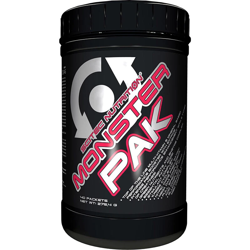 (108,57 EUR/kg) Scitec Nutrition Monster Pak 40 Beutel All-In-One Fitness