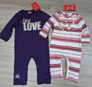 No added sugar babygro girl romper all-in-one newborn 0-3 m BNWT designer - Bild 1 von 12