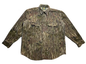 Cabela’s Realtree Button Up Shirt Men’s Large Camo Vintage USA - Picture 1 of 6