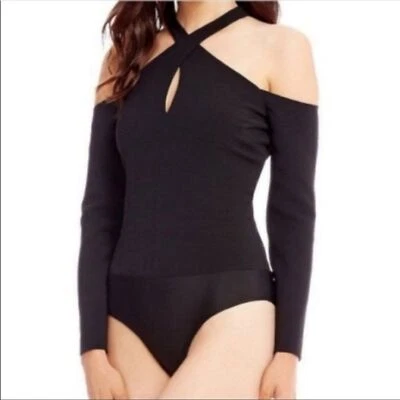 Body Belle Badgley Mischka Nuevo sin Etiquetas Talla 2 Negro NUEVO Foto 1 de 4