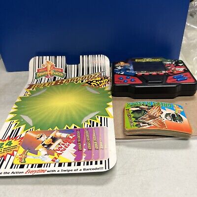Mighty Morphin Power Rangers Tiger Barcodzz Video Game Cards  24 Plus Console
