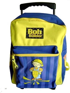 Bob the Builder 16" Rolling Blue/Yellow Backpack with Straps-New with Tags!  - Picture 1 of 1