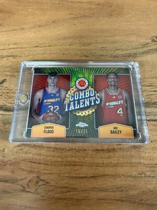 Cooper Flagg Ace Bailey Combo Talents /25 Tie Dye Refractor - Picture 1 of 2
