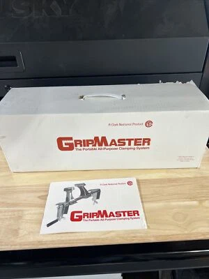 Clark National Gripmaster portátil sistema de fixação para todos os fins banco vice na caixa - Imagem 1 de 4