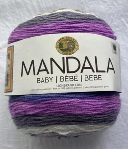 1 MANDALA Baby in MAGIC MOON #210 by LION BRAND 5.3oz 590yds - Picture 1 of 5