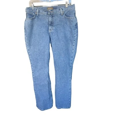 Vintage Rockies Jeans Womens 14R Blue Natural Rise Straight Leg Country Rodeo - Image 1 of 4