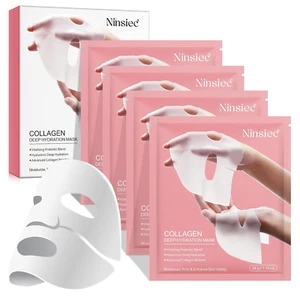 Collagen Face Masks – Deep Hydrating & Firming Overnight Hydrogel Mask, Anti-Wri - Picture 1 of 12