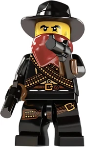 LEGO Series 6 Bandit Cowboy Outlaw Minifigure (8827) New Retired Collectible CMF - Picture 1 of 4