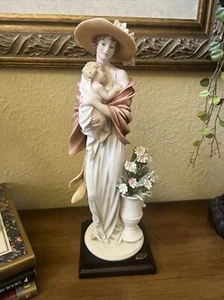 Figurina Giuseppe Armani "L'amore del bambino" Made in Italy 1579C Firenze con scatola - Foto 1 di 8