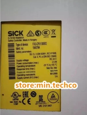 Sick FX3-CPU130002 V4 Safety relay New In Box FX3CPU130002 V4 - Image 1 of 3