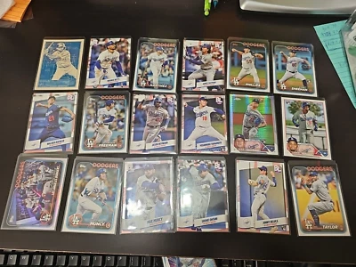 Lot Of 18 Los Angeles Dodgers Including Mookie Betts Blueprint And Bobby Miller - Image 1 of 3