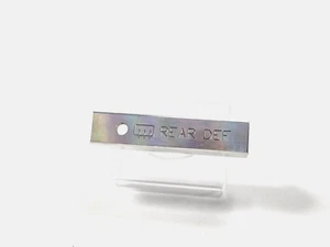 INTERRUPTOR DESCONGELANTE TRASERO FORD MUSTANG 94-01 BILLET ALUMINIO ACABADO SATINADO - Imagen 1 de 2