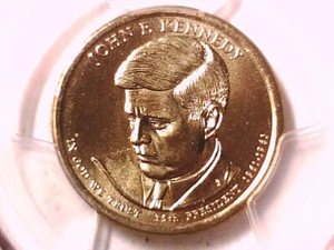 2015 D John F. Kennedy Presidential Dollar PCGS MS 67 Position B 34126190 - Picture 1 of 3