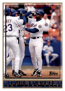 1998 Topps #157 Carl Everett Inaugural Devil Rays Mint - Picture 1 of 2