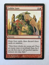 1x Goblin Lore - MTG Magic the Gathering - 10th Tenth Edition