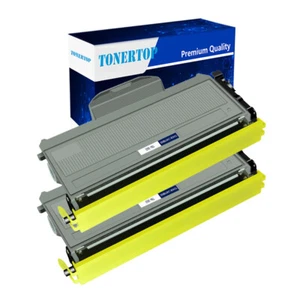 Paquete de 2 cartuchos de tóner negro compatibles con TN360 para Brother MFC-7440N MFC-7840W - Imagen 1 de 18