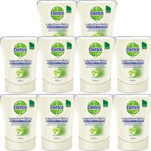 Relleno Dettol / Sagrotan No-Touch con Aloe Vera 10 x 250 ml