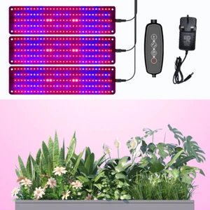 2/3/4 PANELS LED PLANT GROW LIGHT FOR INDOOR UV VEG GROWING LAMP FULL SPECTRUM - Picture 1 of 18
