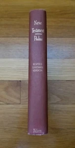 The New Testament and Psalms Revised Standard 1946 Nelson New Covenant Vintage - Picture 1 of 7