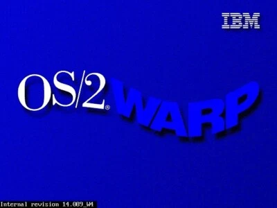IBM OS/2 Warp version 4.52 (14.089_W4) bootable CD (Boot CD & Installation CD) - Imagen 1 de 4
