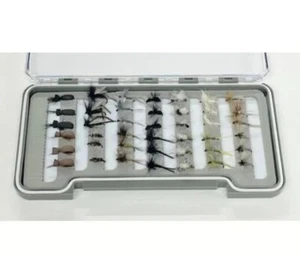 42 stachlose Trockenbox Set benannte Muster, gemischte Größen, Forellenfliegen zum Selbermachen65 - Bild 1 von 1
