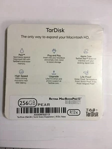 13" MacBook Pro Retina | 256GB Pear Solid State Expansion | TarDisk R13x #8 - Picture 1 of 2