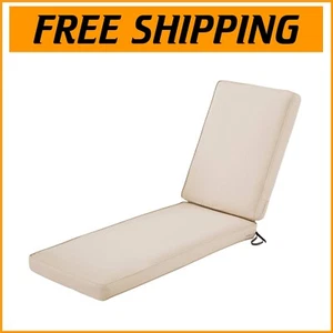 Water-Repellent Montlake Chaise Lounge Cushion 74'' x 23'' for Outdoor Elegance - Picture 1 of 12