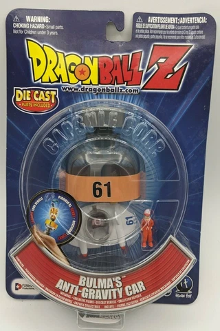 Vintage 2000 Irwin Toys Dragonball Z Bulma's Anti-Gravity Car   Sealed New MOC Cover