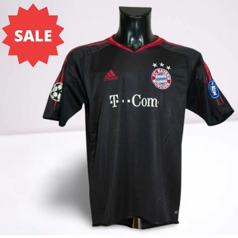 BAYERN MUNICH FOOTBALL SHIRT ADIDAS  04/05 Champions League SIZE 34/36  S #../[ Cover