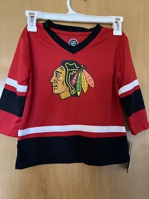 Jersey Chicago Blackhawks tallas para niños pequeños nuevo con etiquetas Foto 1 de 4