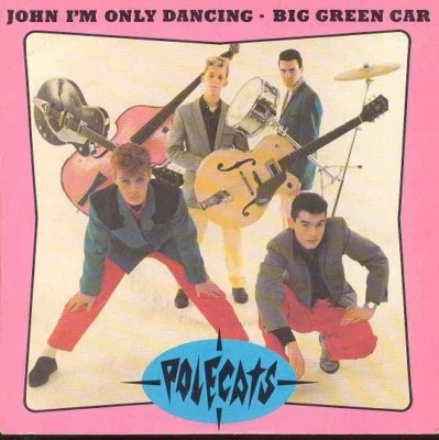 Polecats - John I'm Only Dancing / Pink Vinyl /UK Press1981/Mercury POLE 10 /10" - Bild 1 von 4