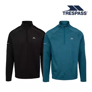 Trespass Mens Casual Top Quick Dry Long Sleeve Tee Sports Workout Top Caldez - Picture 1 of 3