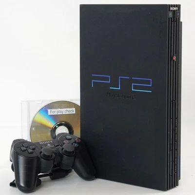 PS2 Console System SCPH-50000 NB Only for NTSC-J Midnight Black Playstation2 065 - Image 1 of 4