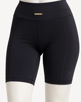Pantalones Cortos de Motociclista Gymshark Whitney Para Mujer M Negro Scrunch Botín Sin Costuras Nuevos sin Etiquetas Foto 1 de 4