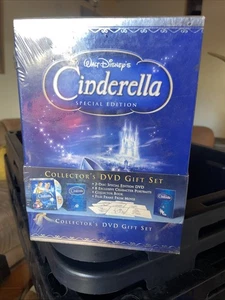 Cinderella Disney (Collector's DVD Gift Set Special Edition w/Slip Case) Sealed - Picture 1 of 3