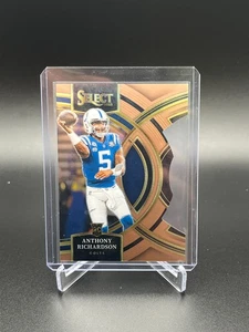 2023 PANINI SELECT ANTHONY RICHARDSON COPPER HOLO PRIZM RC /299 Rookie Colts - Picture 1 of 2