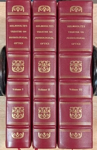 Helmholtz's Treatise On Physiological Optics, Complete 3 Volume Set. Excellent! - Imagen 1 de 7