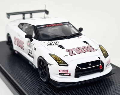 Ebbro 1/43 Nissan GT-R R35 Nismo Super Taikyu 2010 Fuji Diecast Model Car - Image 1 of 4