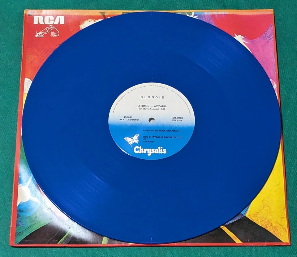 Blondie - Atomic BRAZIL BLUE 12"EP 1980 Foto 1 de 4