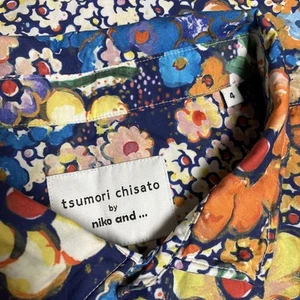 Tsumori Chisato Shirt Nico And Floral Multicolor Shipping from Japan - Picture 1 of 3