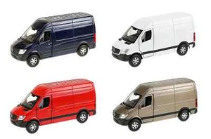 MERCEDES BENZ Sprinter Panel Van Modellauto Metall Modell Auto Spielzeugauto 88 - Bild 1 von 6
