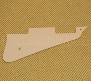 PG-0804-000 1-Ply Vintage Style Ivory Pickguard for Les Paul Standard Guitar - Picture 1 of 1