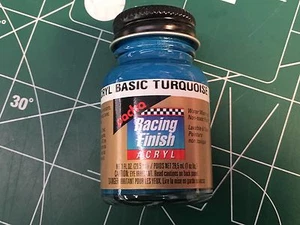 Pactra RC5105 Turquoise 1 oz. Acrylic Racing Finish Polycarbonate Lexan Paint - Picture 1 of 3