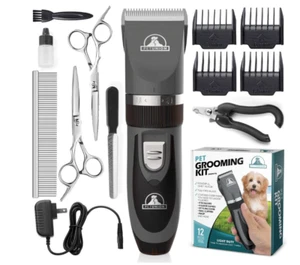Maquina Para Cortar Pelo Perro Mascota Afeitar Corte De Cabello Pet Clipper Set - Picture 1 of 7