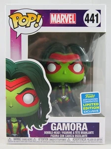 Marvel Funko Pop - Gamora - No. 441 - SDCC Exclusive - Free Protector - Picture 1 of 12