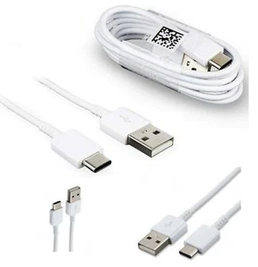 2er Pack 4 Fuß USB 2.0 auf C-Typ Ladekabel - Bild 1 von 2