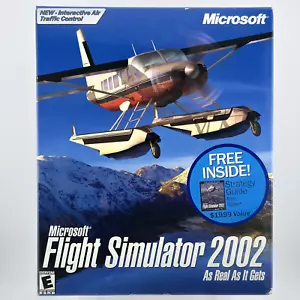Microsoft Flight Simulator 2002, 2001, Big Box, New & Sealed - Picture 1 of 8