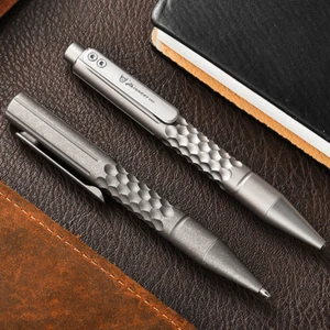 Outdoor Titanium Pocket Ball Signature Working Stationery EDC Portable Pen - Picture 1 of 11