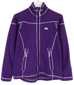 HELLY HANSEN Polartec Sweatshirt Women's MEDIUM Fleece Full Zip Pockets - Picture 1 of 12