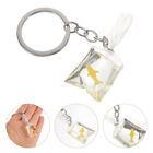 Resin Goldfish Bag Charm Key Chain for Summer Party Gifts